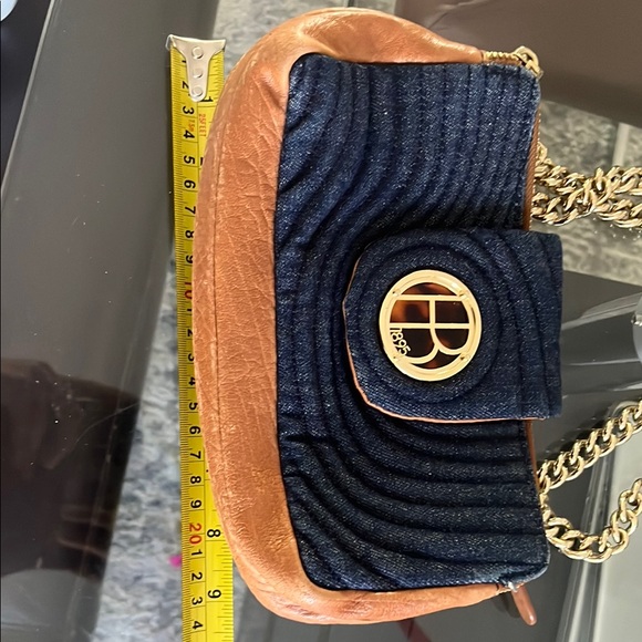 Henri Bendel Navy and Tan Shoulder Bag - Picture 5 of 7